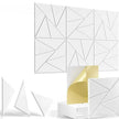 Panneau Mural Acoustique Design Géométrique Auto Adhésif