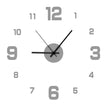 Grande Horloge Murale Autocollante Design