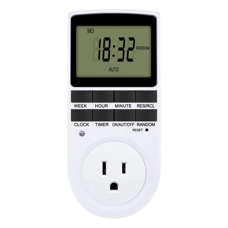 Programmateur De Prise Digitale Avec Écran LCD