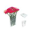 Vase Maison en Acrylique Transparent en Forme de Livre