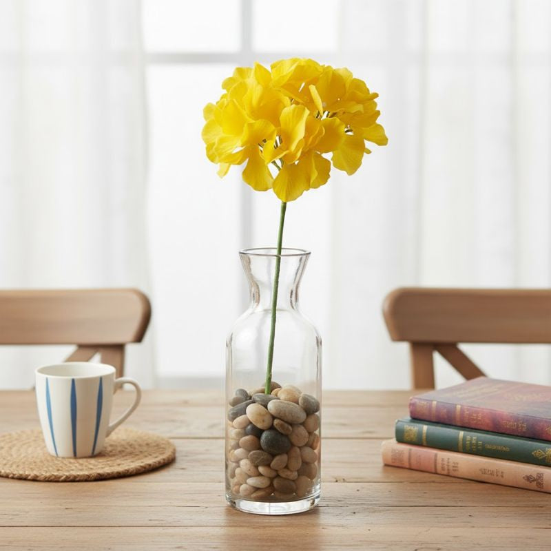 Fleur Artificielle Jaune Effet Naturel