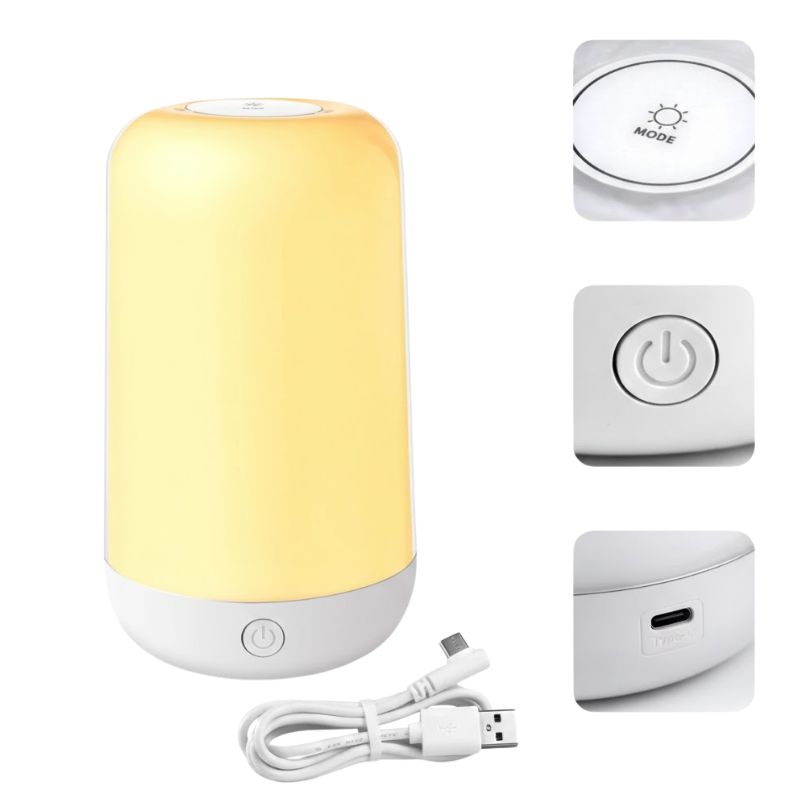Lampe De Table Intelligente À Intensité Réglable