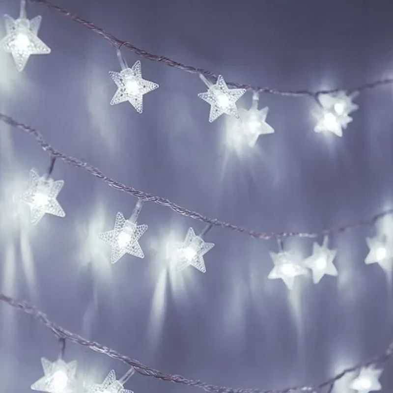 Guirlande LED Étoiles Lumineuses