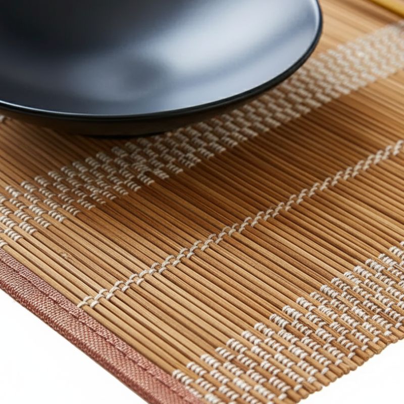 Set De Table Bambou Déco Artisanale