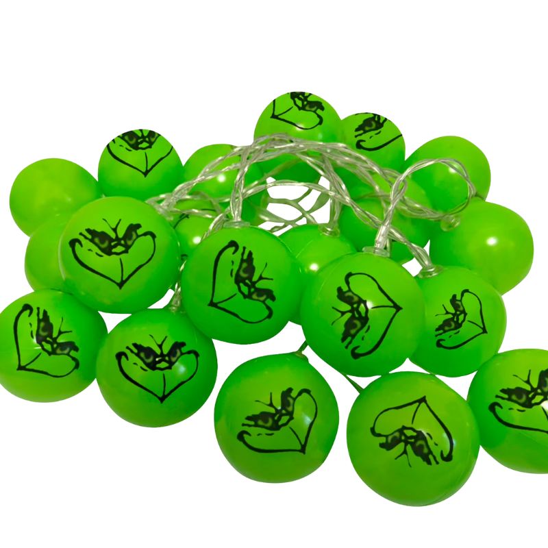 Guirlandes de Noël LED Grinch