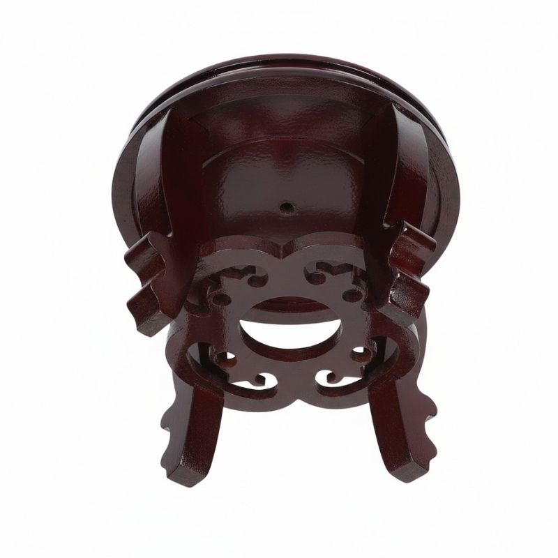 Support Terrarium En Bois Massif