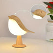 Oiseaux Lumineux LED En Bois Avec Design Moderne