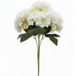 Fleur Artificielle Blanc Bouquet Hortensia