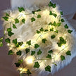 Guirlandes d’Intérieur Lierre LED Feuilles Lumineuses