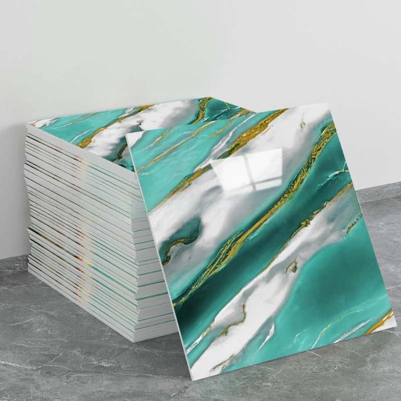 Panneau Mural Salle De Bain Décoratif Avec Style Marbré Raffiné