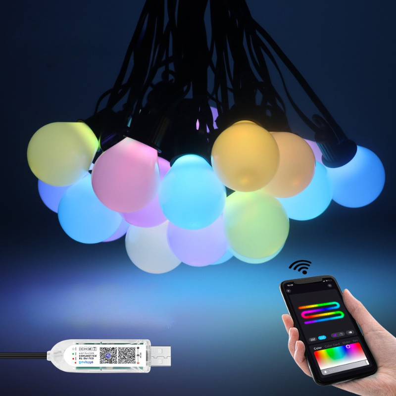 Guirlandes Connectées Lumineuses RGB