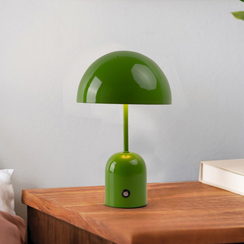 Lampe Champignon Verte Rechargeable