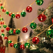Décorations de Noël Guirlande en Cloches LED