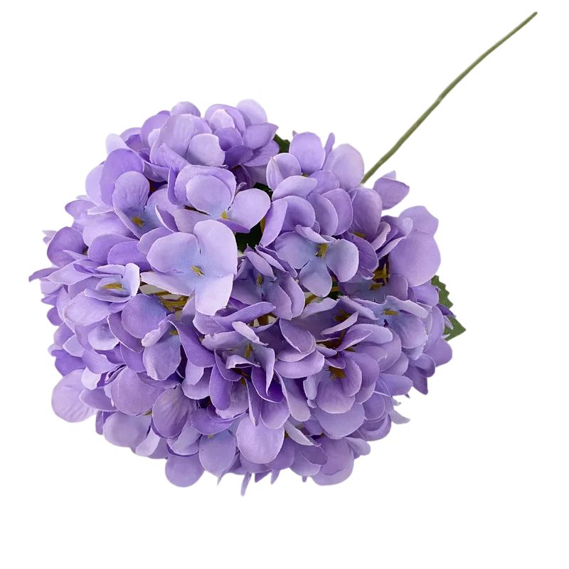 Fleur Artificielle Violet En Bouquet Hortensia