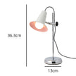 Lampe Champignon Blanche Style Industriel