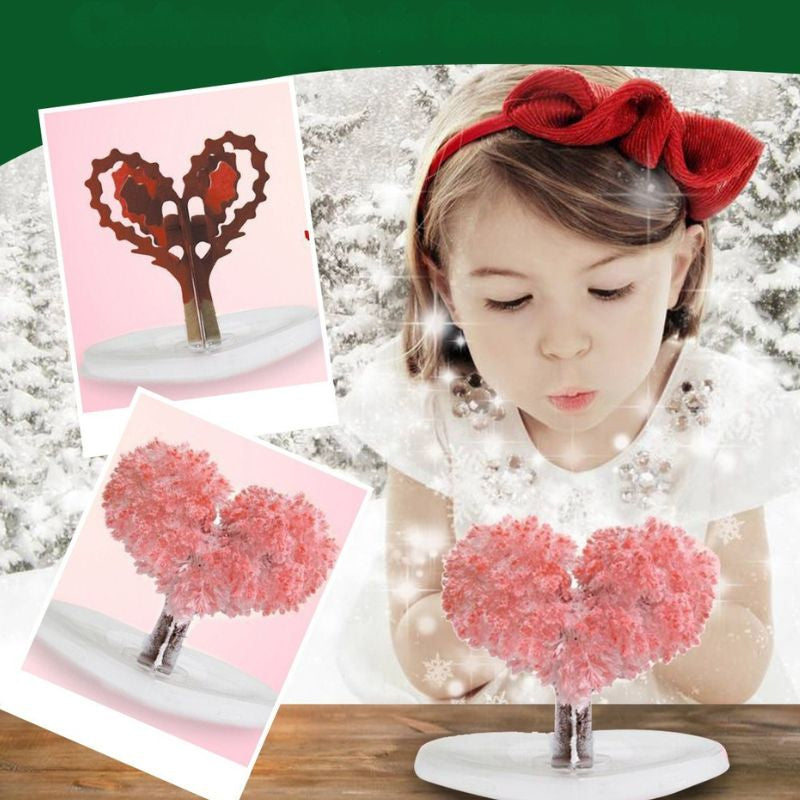 Sculpture Papier Arbre en Cœur