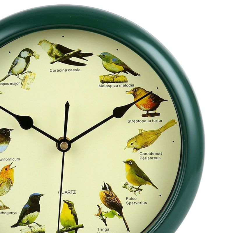 Horloge Parlante Murale Avec Chant D’Oiseaux