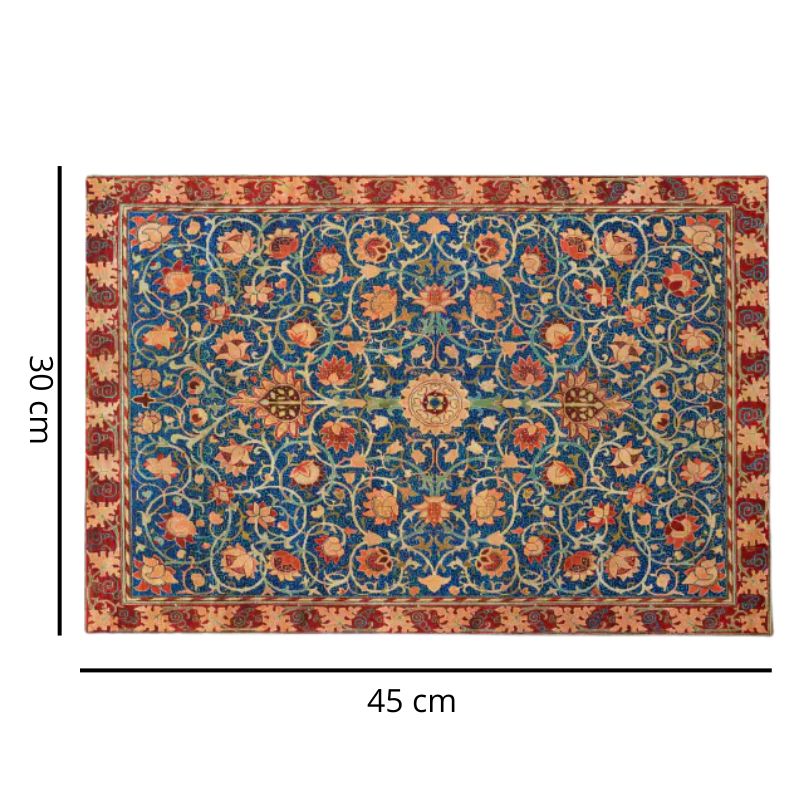 Set De Table En Lin Vintage Inspiration Orientale
