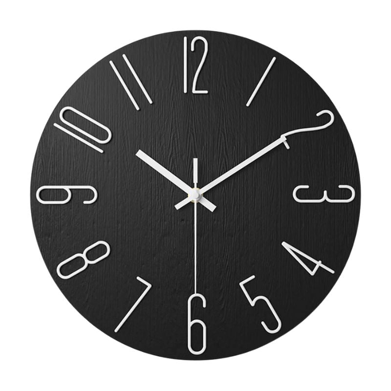 Horloge Murale Analogique Élégante
