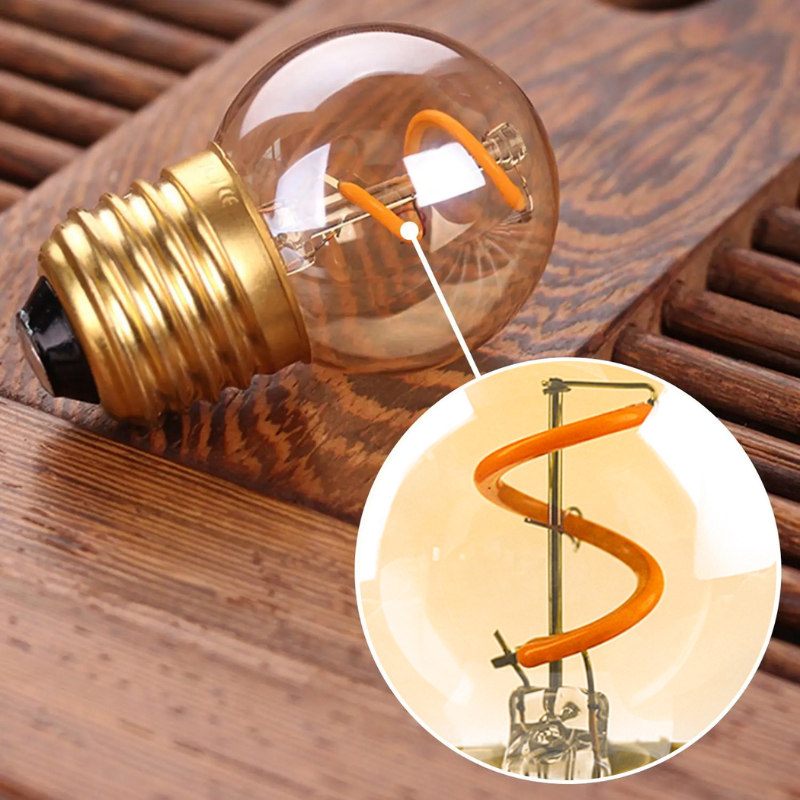 Ampoules de Rechange LED G40 Lot de 6 pour Guirlandes