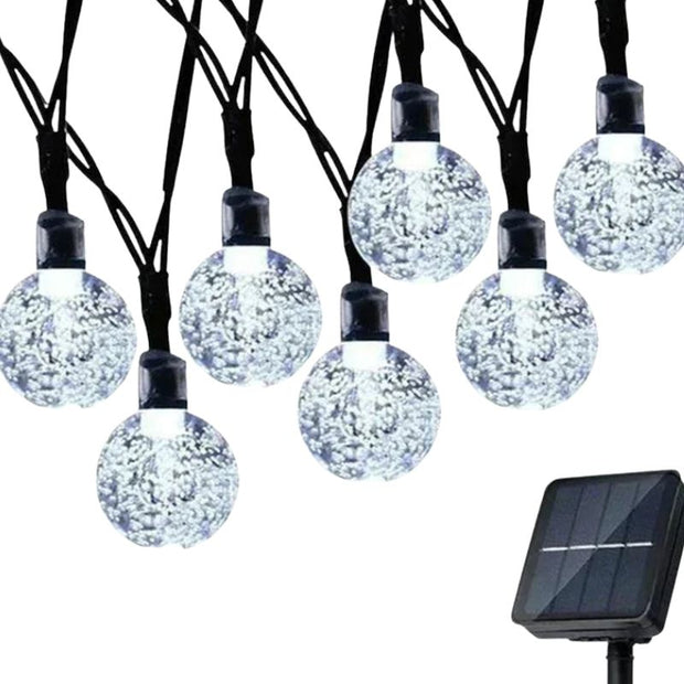Guirlandes Guinguette Solaire en Cristal