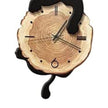 Horloge Murale Décorative Avec Chat Et Style Scandinave