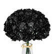 Fleur Artificielle Noir Avec Pétales Larges
