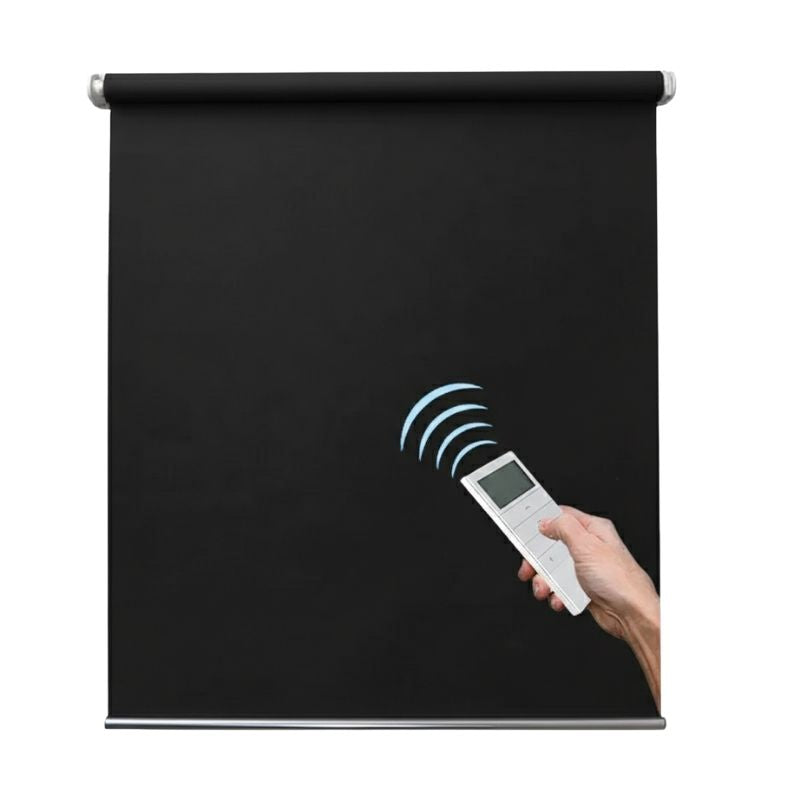Rideau Intelligent Connecté En Tissu Occultant Motorisé