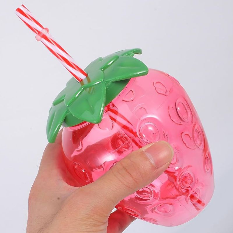 Décorations Été Gobelets Fraise 10 Pièces