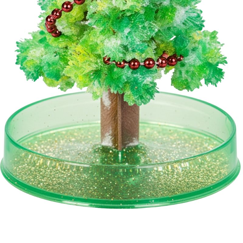 Sculpture Papier Arbre Créatif Avec Cristallisation Fleurie