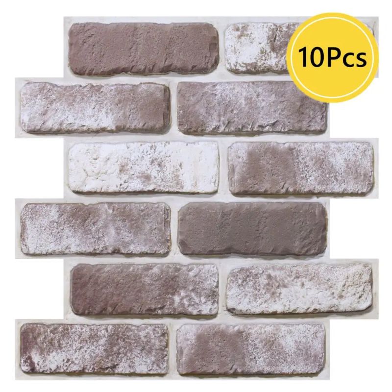 Panneau Mural 3D Brique Autocollant