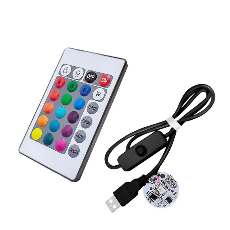 Télécommandes Universelles RGB avec Carte Lumière LED