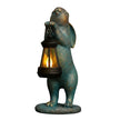 Sculpture Lapin Décorative Avec Lanterne Solaire