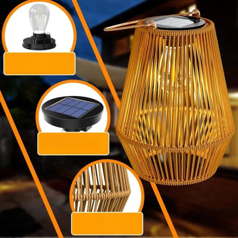 Lanternes Solaires Bohème Chic