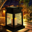 Lanternes Solaires Décoratives avec Avec Bougie LED