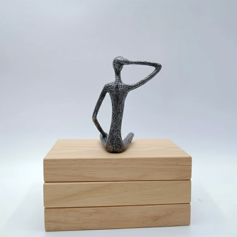 Sculpture Moderne Abstraite Silhouette Design Contemporain