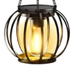 Lanternes Solaires Métal LED Suspendue Design Moderne
