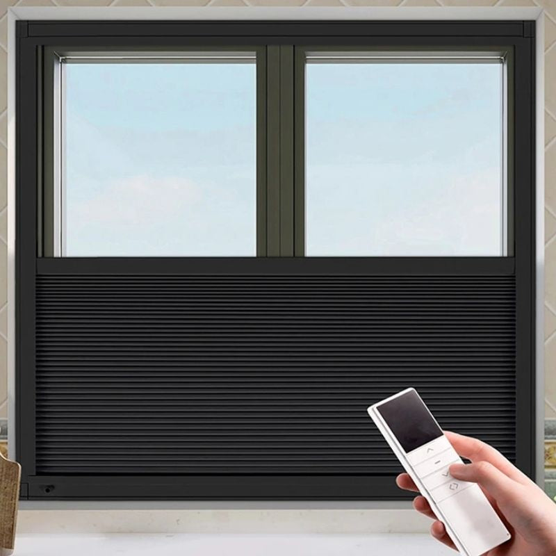 Rideau Intelligent Motorisé Occultant Avec Télécommande