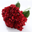 Fleur Artificielle Rouge Style Hortensia
