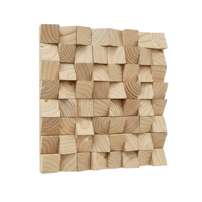 Panneau Mural Bois Avec Effet 3D