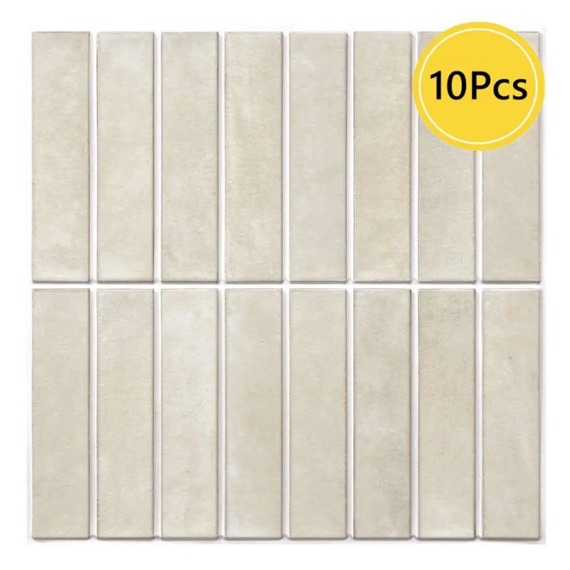 Panneau Mural Décoratif Avec Effet Carreaux 10 Pièces