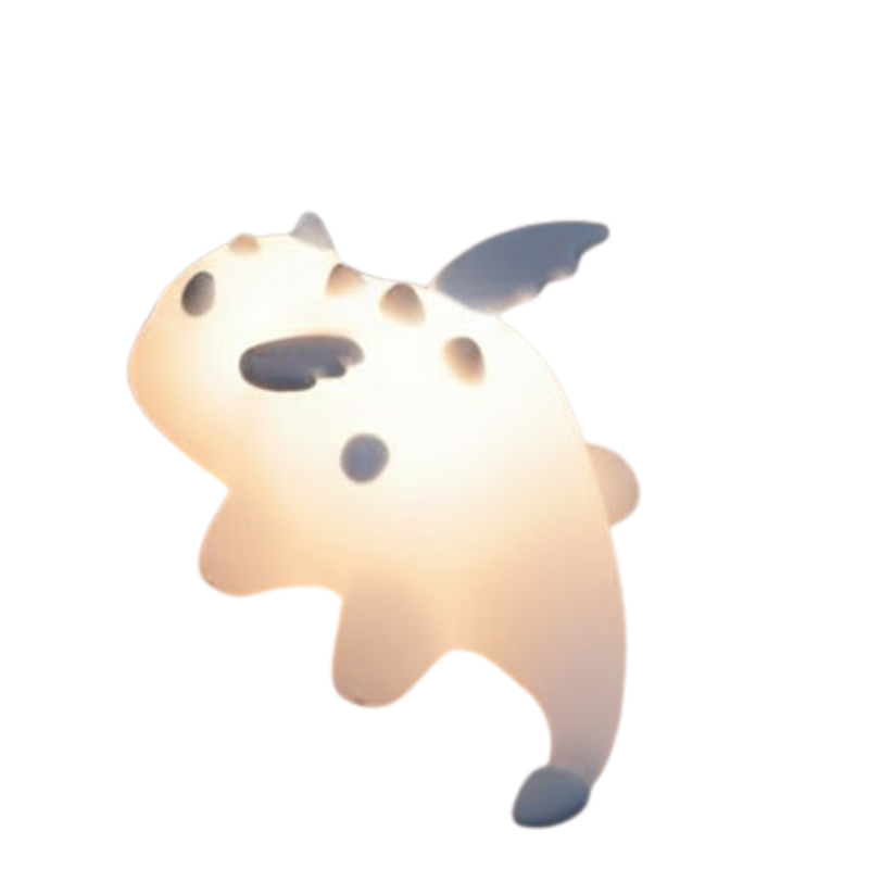 Lampe De Nuit Dinosaure En Silicone Rechargeable Pour Enfant