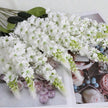 Fleur Artificielle Blanc Tiges Longues Style Naturel