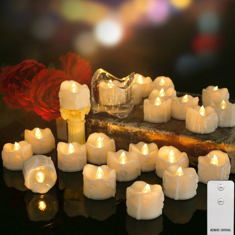 Bougie LED Décorative Effet Flamme