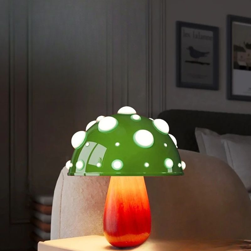 Lampe Champignon Egmont Toys À Pois Blancs