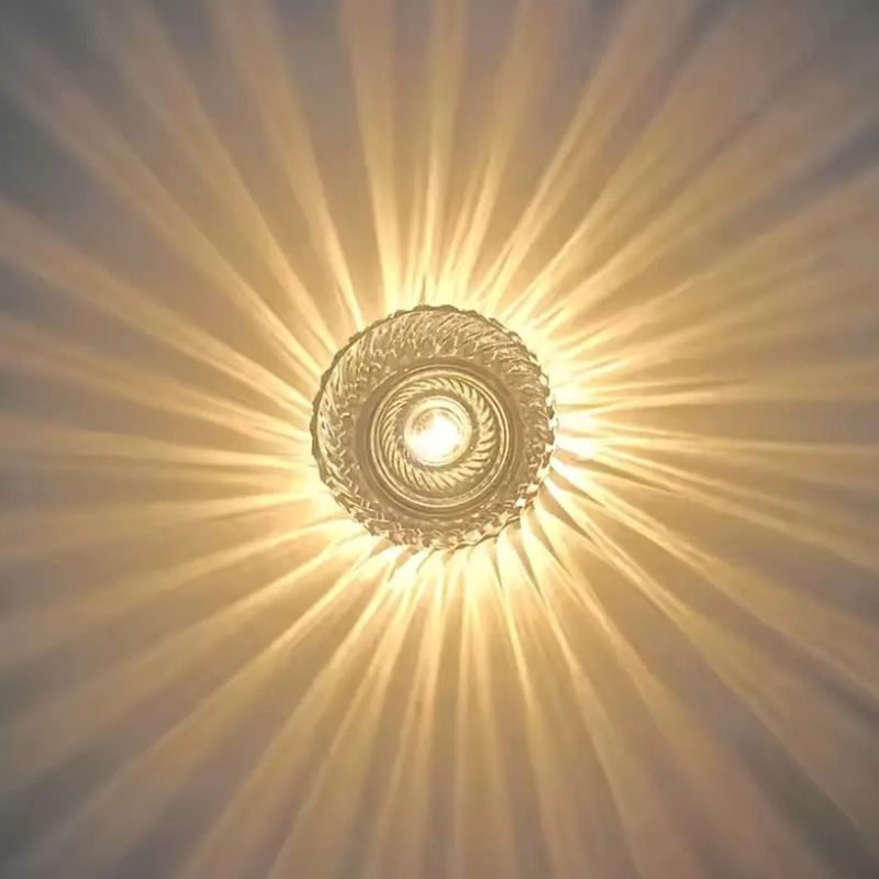 Éclairages De Table Élégants Avec Effet Lumineux De Cristal