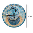Horloge Astronomique Murale Vintage À Chiffres Romains