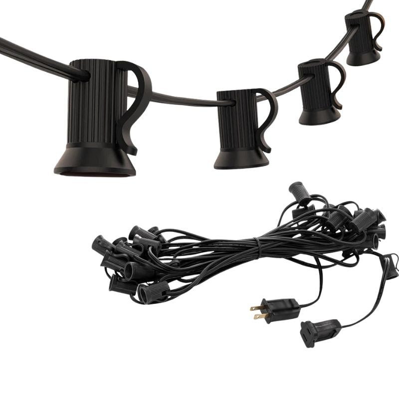 Guirlandes Guinguette Blanc Chaud LED Vintage