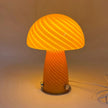 Lampe Champignon Année 70 En Verre Design Vintage