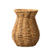 Vase en Osier Tissé pour Fleur